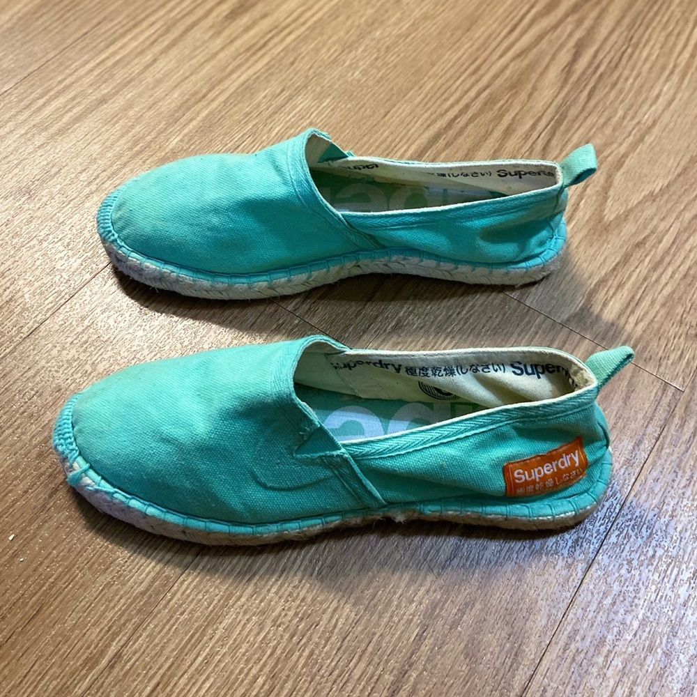 Superdry Green Flat Espadrilles - image 4